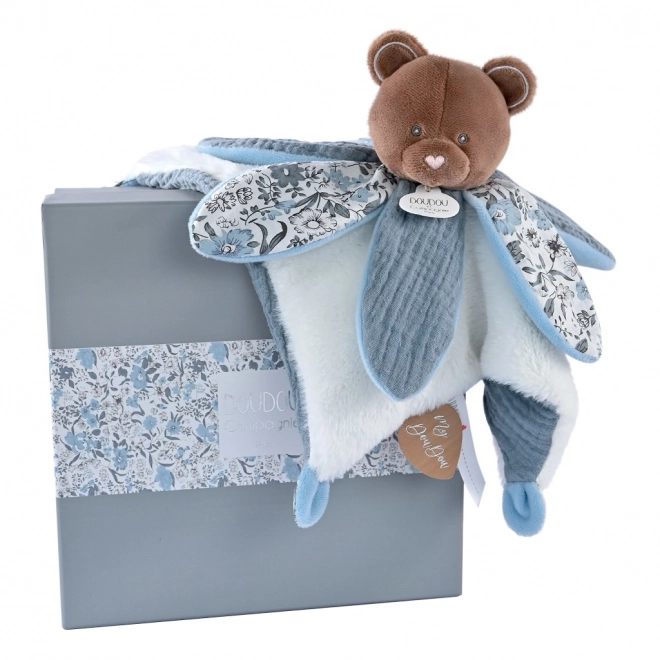 Doudou Darilni set - plišasti medvedek zaspevač