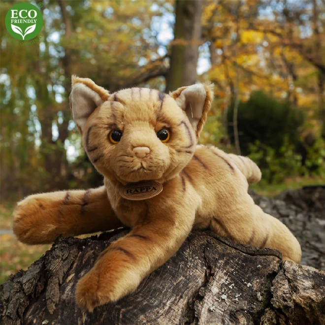 Plišasta mačka ležeča 30 cm ECO-FRIENDLY