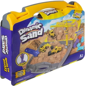 Kovček, ki se spremeni v peskovnik