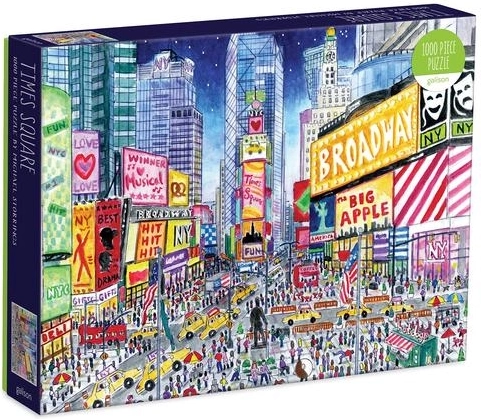 Galison sestavljanka Times Square 1000 koščkov