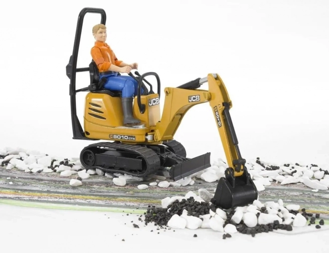 Bruder BWORLD Mikrobagar JCB s figuro