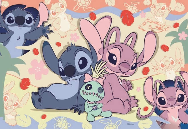 Sestavljanka Ravensburger Disney Šivka z Angelom 35 kosov