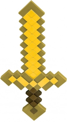 zlati meč Minecraft za otroke 52 cm