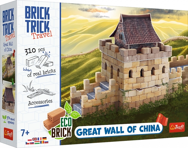 TREFL Brick Trick Travel – Veliki kitajski zid, 310 kosov