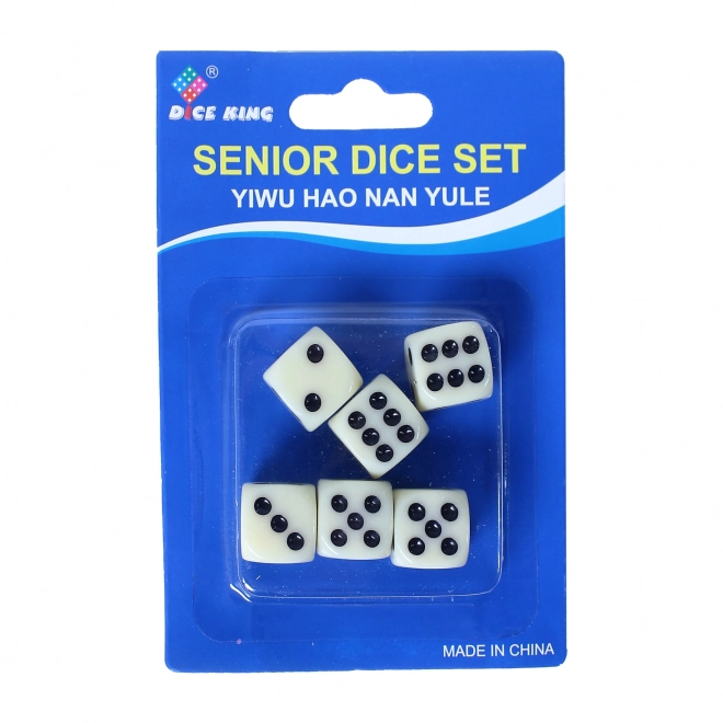 Set igralnih kock - 6 kos