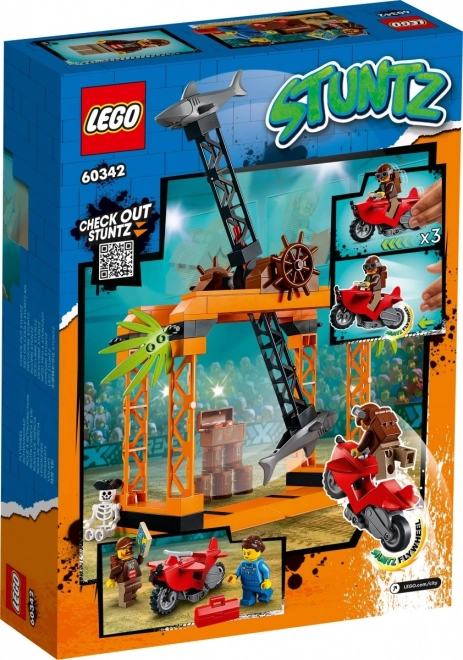 LEGO® City 60342 Izziv s kaskaderji sredi morskega psa