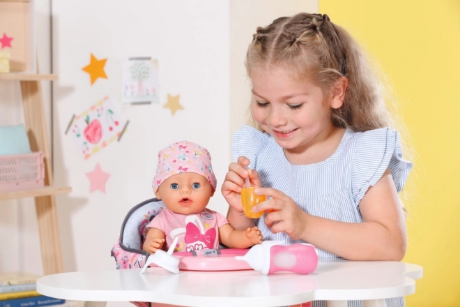 BABY born Interaktivna steklenička in žlica