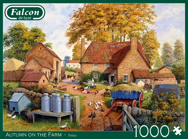 Jesen na kmetiji puzzle 1000 delov