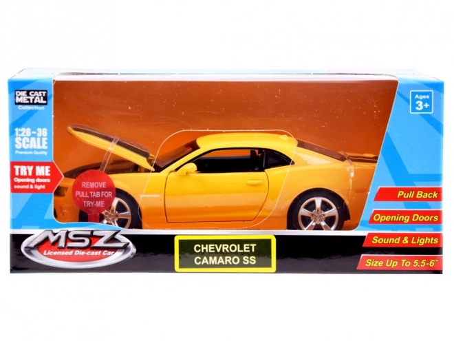 Kovinski model avtomobila Chevrolet Camaro SS