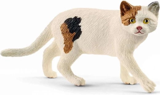 Schleich Farm World ameriška kratkodlaka mačka figurica