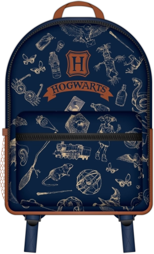 Harry Potter nahrbtnik mornarsko modra in zlata
