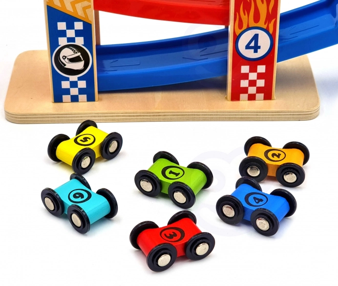 Tooky Toy Barvita tobogan za avtomobile