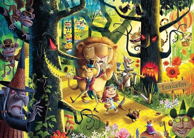 Sestavljanka RAVENSBURGER levi, tigri in medvedi 1000 koščkov