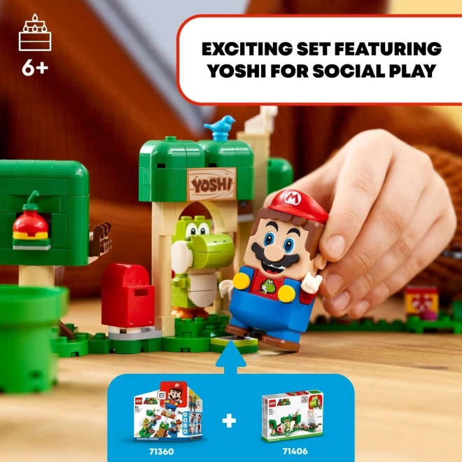 LEGO Super Mario Yoshiho hiša daril