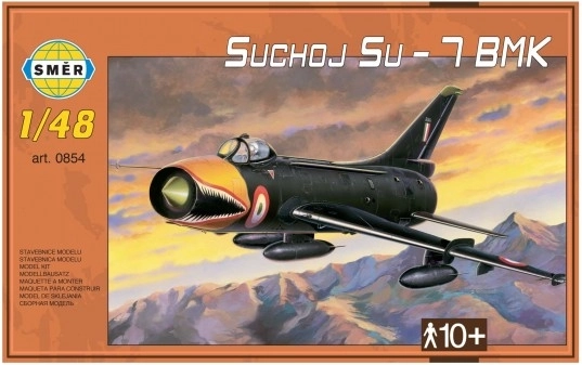 Model letala Suhoj Su-7BMK v merilu – sestavljanka
