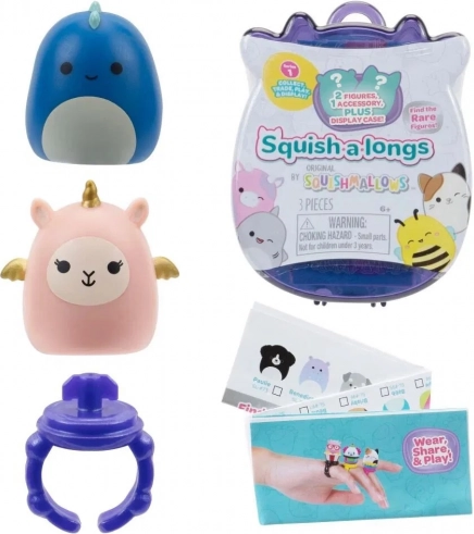 Squishmallows Mini-Squish in prstan Set