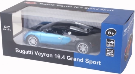 rc avto bugatti veyron 1:14 rdeč ali moder