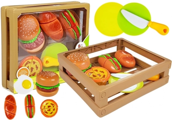 Set za rezanje burgerjev v škatli