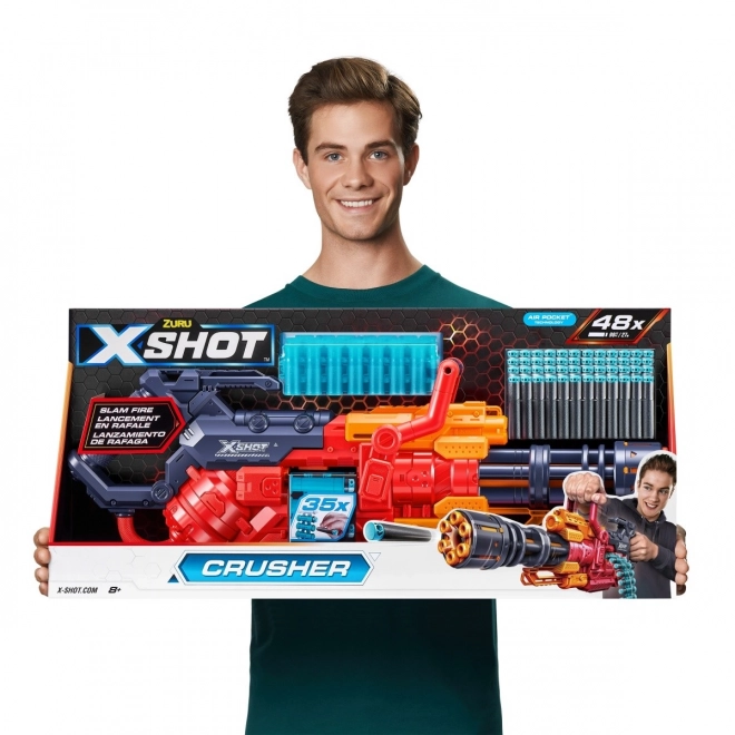 Raketenomet X-Shot Crusher s 48 penastimi naboji