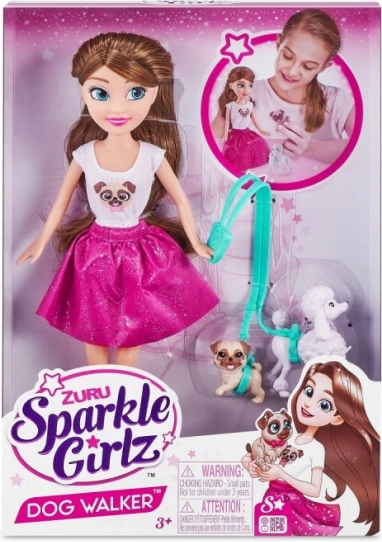 Zuru Sparkle Girlz Dog Walker Punčka