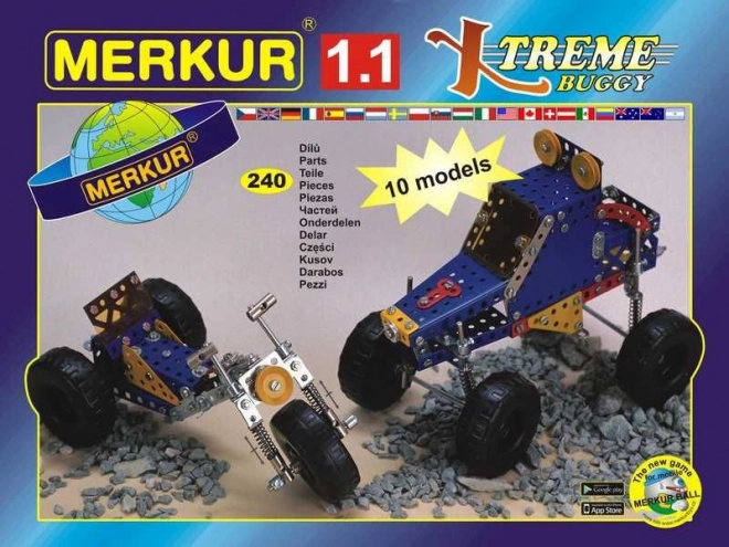 Merkur 1.1 Komplet vozil - 240 delov