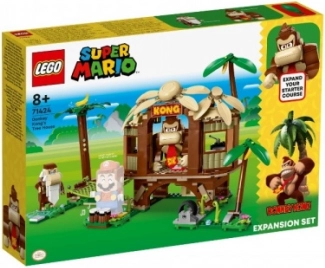 lego super mario hiška na drevesu donkey konga – razširitveni set