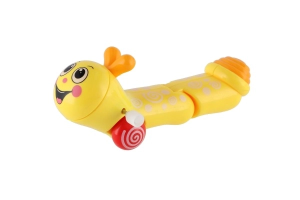 Plastičen plazilec, ki se navije, 13cm, 6 barv, 12 kosov v škatli