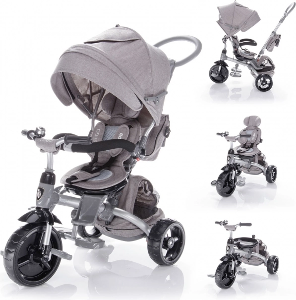 Tricikel citiGO, biserno siva