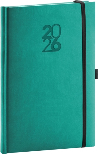 Tedenski dnevnik Notique Aprint Top 2026 turkizen 15 x 21 cm