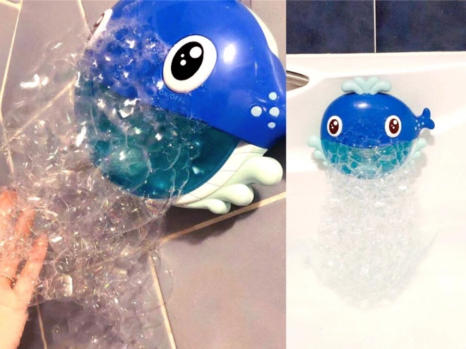 Kopalna igrača Bubble Kit Whales ustvarja peno + melodije ZA3280