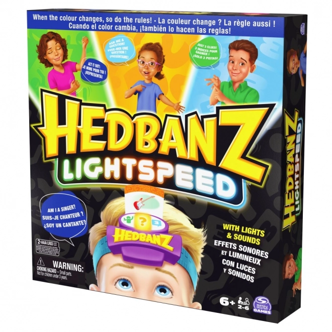 Družabna igra Hedbanz lightspeed