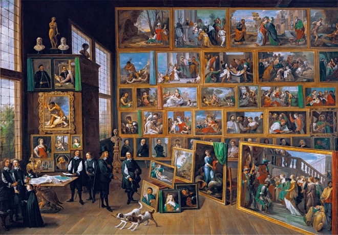 Sestavljanka 2000 kosov Muzej Teniers Nadvojvoda Leopold Wilhelm