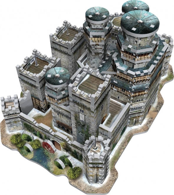 WREBBIT 3D sestavljanka Igra prestolov: Winterfell 910 kosov