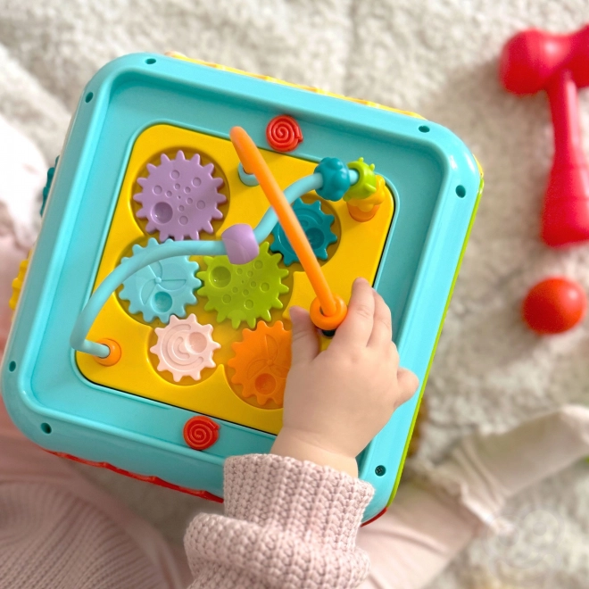 Montessori aktivna kocka 6v1
