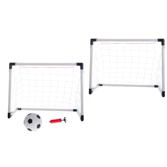 Nogometni gol 2v1 za otroke 143x110x70 cm