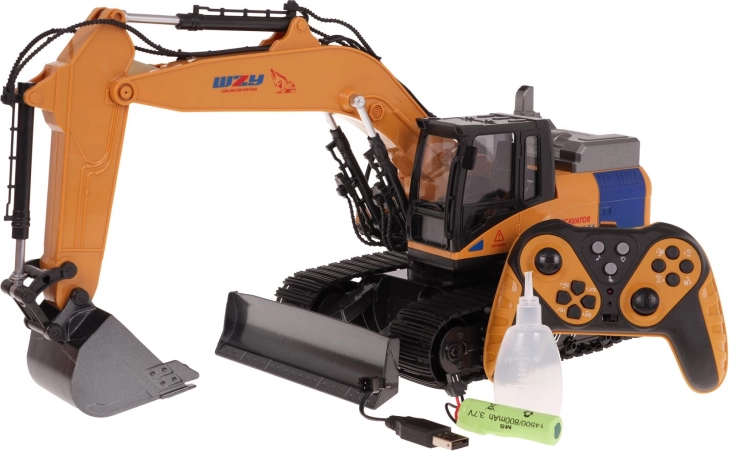 Otroški R/C bagr s svetlobami in zvoki