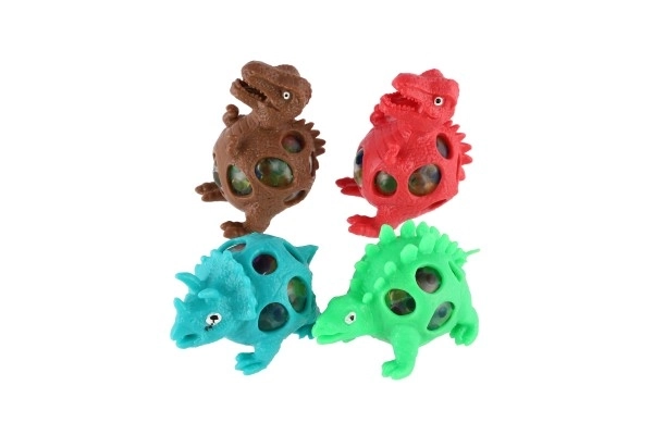 Dinozaver antistresna stiskalnica sluz 7x5cm 4 barve v vrečki
