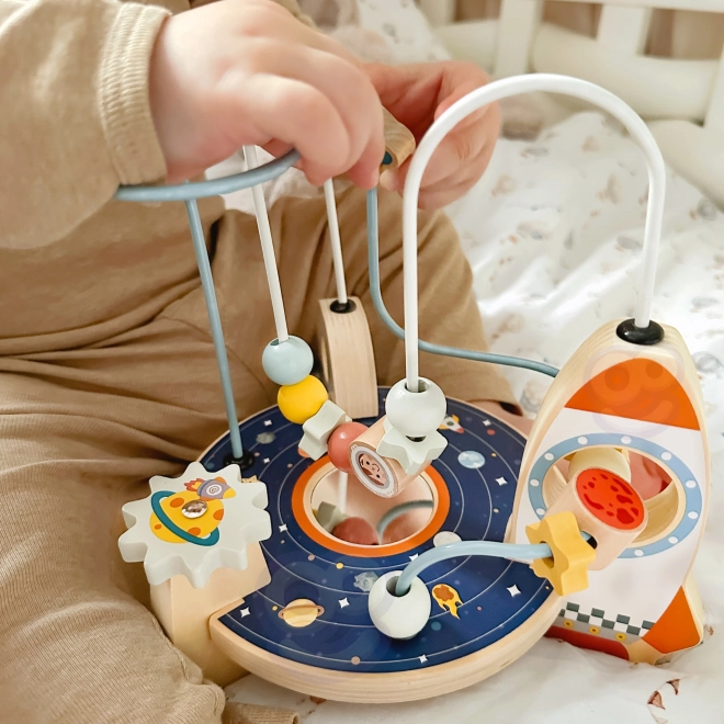Lesena raketna zanka od Tooky Toy