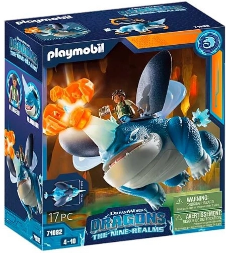 Komplet figur PLAYMOBIL DRAGONS Plowhorn & D'Angelo