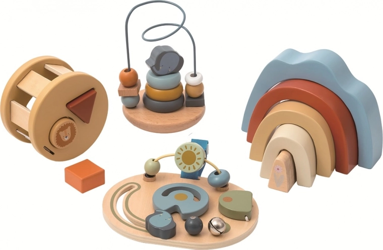 lesen montessori igralni set 4 v 1 za najmlajše