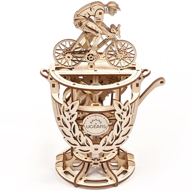 Ugears 3D lesene mehanske sestavljanke Samohodni kolesar