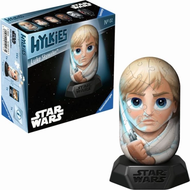 Zbirateljska figurica STAR WARS: Luke Skywalker 3D sestavljanka