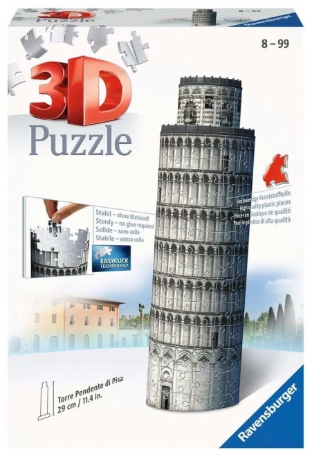 Ravensburger 3D sestavljanka poševni stolp Pisa 216 kosov