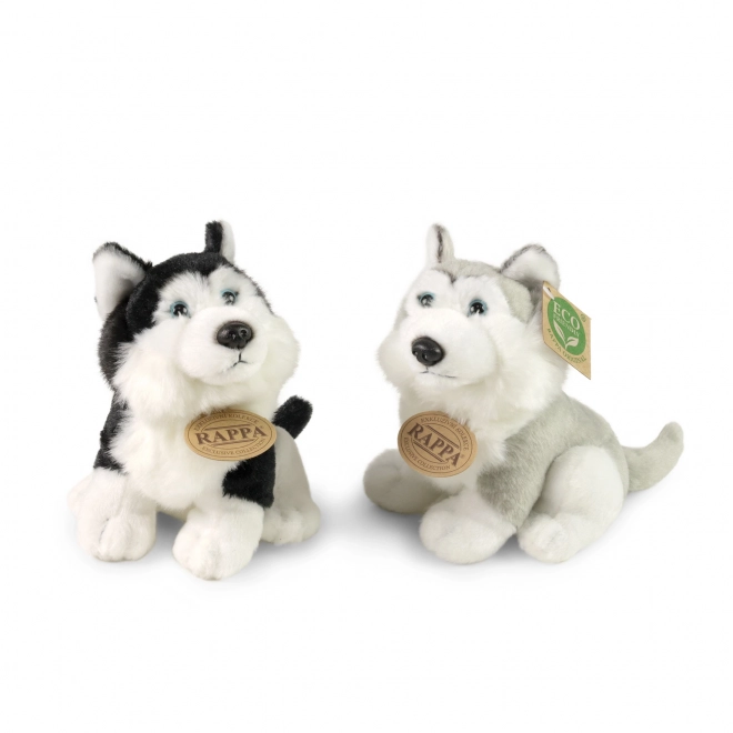 Plišast pes husky 16 cm EKO-PRIJAZEN