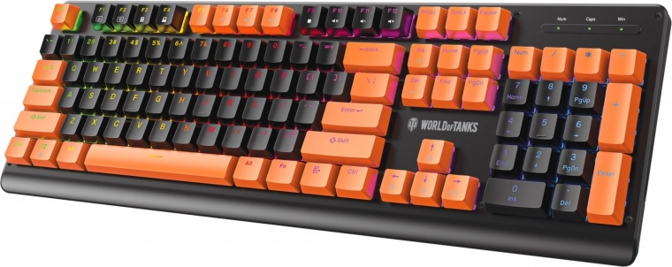 mehanična igralna tipkovnica destroyer wt300 rgb – omejena izdaja world of tanks