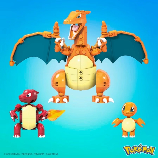 Gradbeni set Mega Construx Pokémon Evolucija Charmanderja