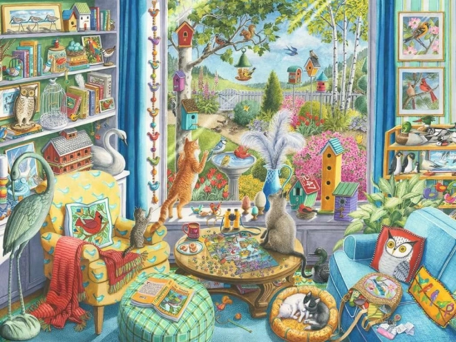 Ravensburger puzzle Opazovanje ptic XL 750 koščkov