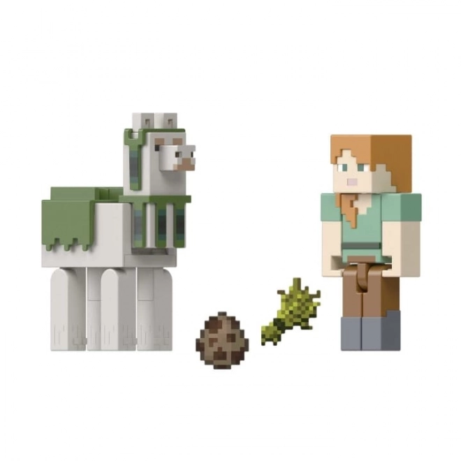 Minecraft figurice Alex in lama
