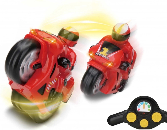Motorno kolo na daljinsko upravljanje z učinki