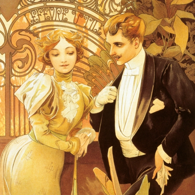 Koledarski dnevnik Alfons Mucha 2026